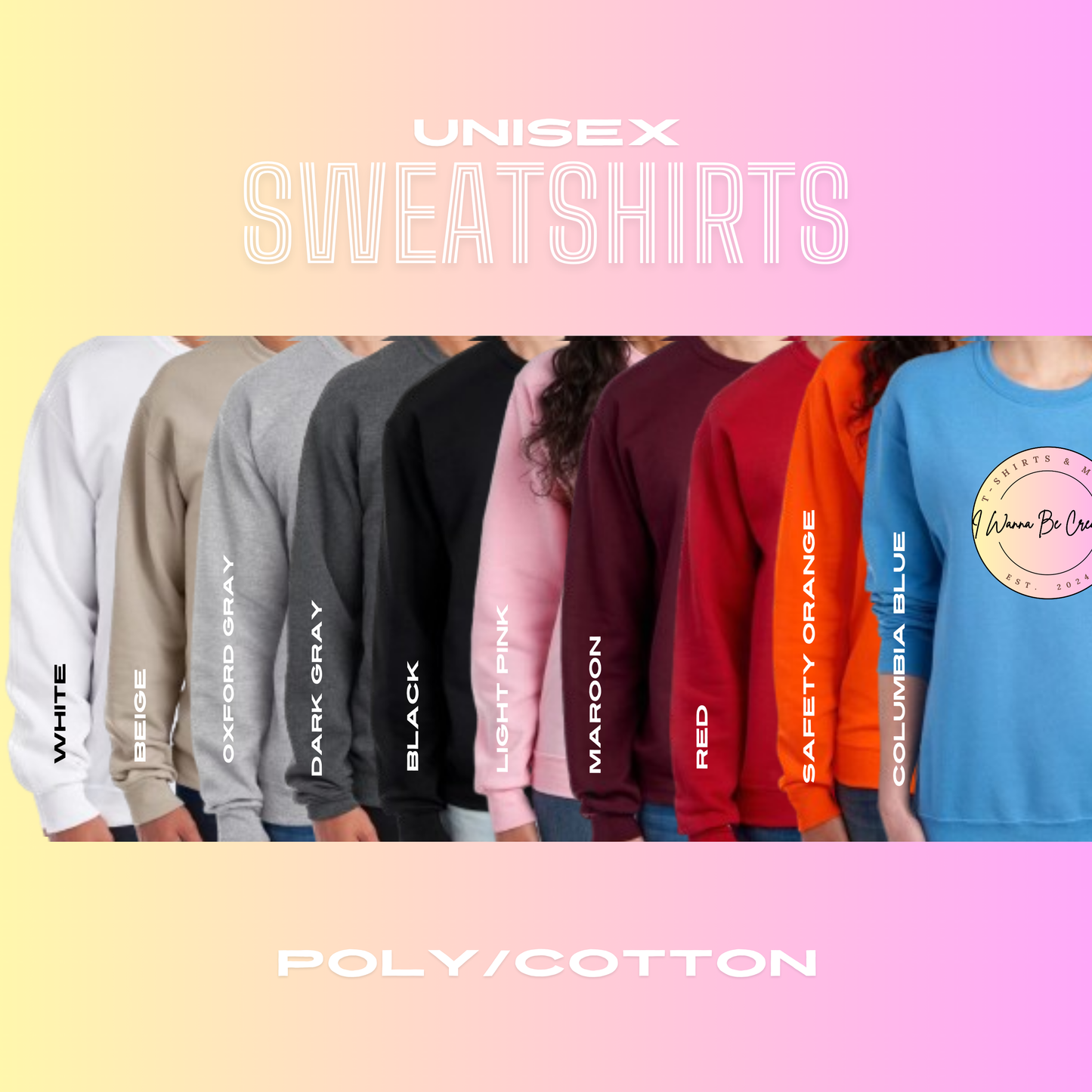 Custom Sweatshirt (READ DISCRIPTION)
